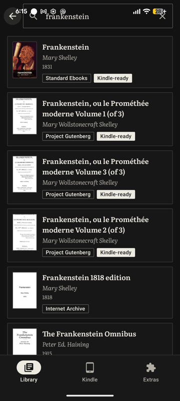 Search results for Frankenstein